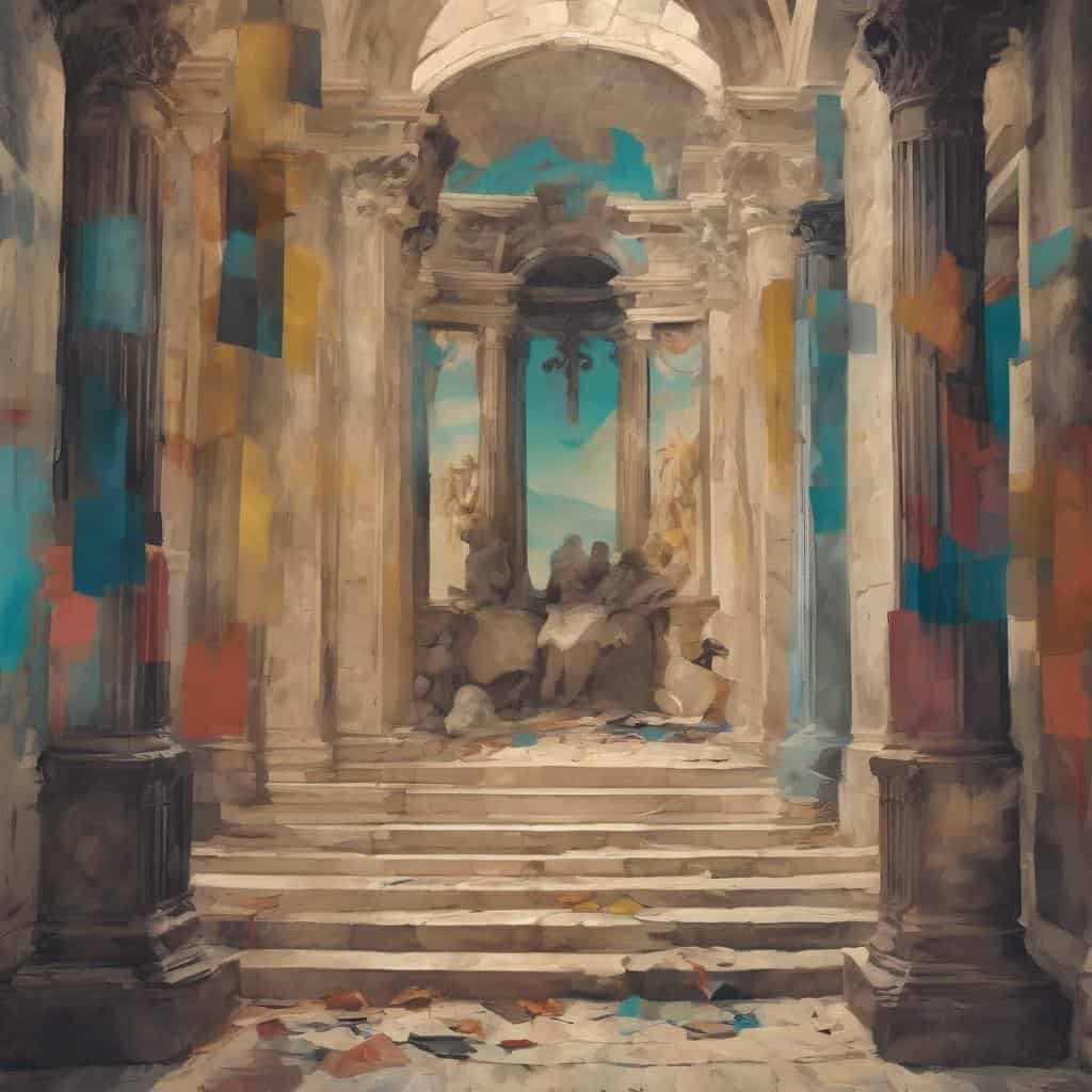 Φωτισμός σε καλλιτέχνικα έργα, αρχιτεκτονικά στοιχεία και διακόσμηση.